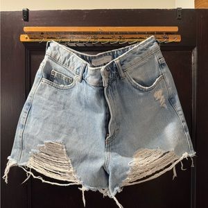 Top Shop Jean Shorts